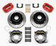 Wilwood Dynapro Dust - Boot P/S Park Brake Kit Drilled Red New Big Ford 2.50in Offset - My Store