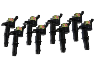 compare product Granatelli 97-10 Ford F-150 4.6L 25KV OEM Coil Pack Replacements - Black (Set of 8)