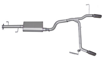 compare product Gibson 07-14 Toyota FJ Cruiser Base 4.0L 2.5in Cat-Back Dual Split Exhaust - Aluminized