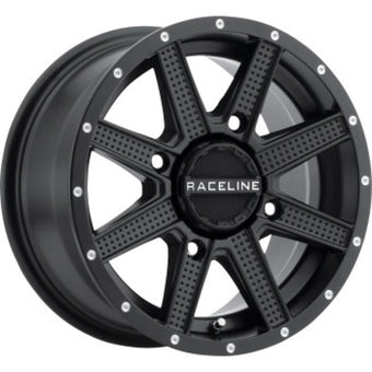 compare product Raceline A92B Hostage 12x7in / 4x110 BP / -47mm Offset / 83.8mm Bore - Satin Black Wheel