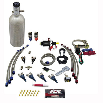 compare product Nitrous Express 4 Cyl Piranha Nitrous Kit (For EFI Applications) w/1.4lb Bottle