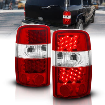 compare product ANZO 2000-2006 Chevrolet Suburban LED Taillights Red/Clear