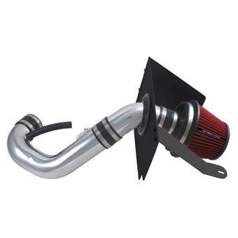 compare product Spectre 05-09 Ford Mustang V6-4.0L F/I Air Intake Kit - Clear Anodized w/Red Filter