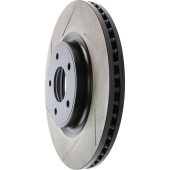 compare product StopTech 13-15 Nissan Pathfinder Slotted Front Right Rotor
