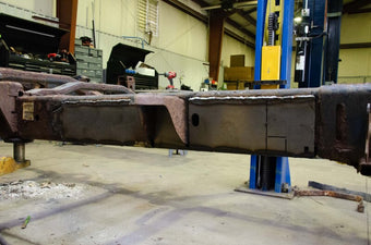 compare product Rust Buster 09-18 Dodge Ram 1500 Quad Cab Center Frame Section - Left