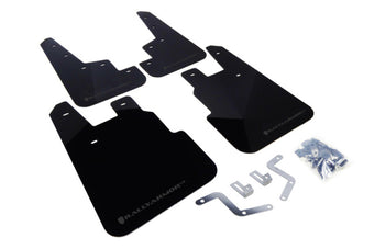 compare product Rally Armor 14-18 Subaru Forester Black Mud Flap w/ Grey Logo