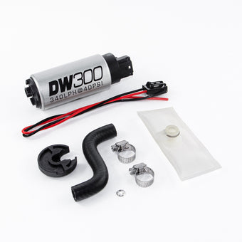 compare product DeatschWerks 85-97 Ford Mustang DW300 320 LPH In-Tank Fuel Pump w/ Install Kit