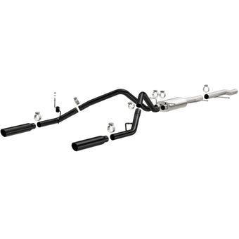 compare product MagnaFlow SYS Cat-Back 3.5in Black Dual Split Rear Tips 10-13 Chevy Silverado / GMC Sierra 5.3L