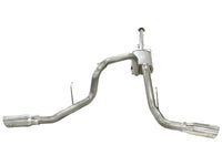 aFe MACHForce XP Exhausts 3inSS Dual Side Exit Cat - Back 11 - 14 Ford F150 Ecoboost V6 - 3.5L (TT) - My Store