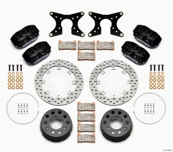 compare product Wilwood Dynapro Lug Mount Dual Rear Dynamic Kit SA Drilled 58-64 Olds/Pont .690in Studs