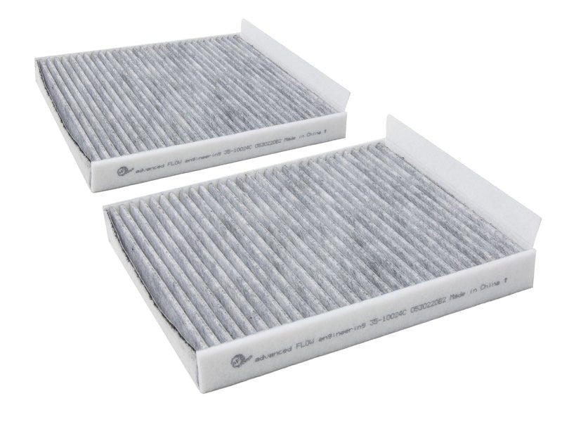 aFe 09 - 19 BMW 5/6/7 Series Various Models Carbon Cabin Air Filter (Pair) - My Store