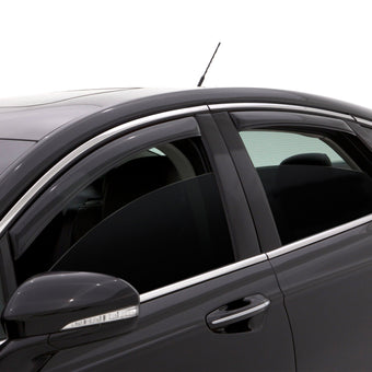 compare product AVS 12-18 Chevy Sonic Ventvisor In-Channel Front & Rear Window Deflectors 4pc - Smoke