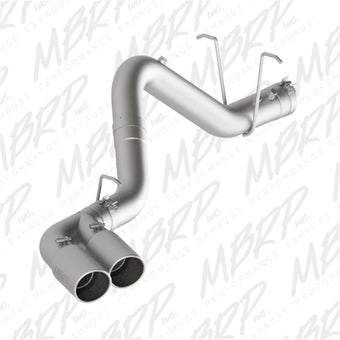 compare product MBRP 11-15 Chevy/GMC 2500/3500 4in Filter Back Dual Outlet Single Side Alum Exhaust System