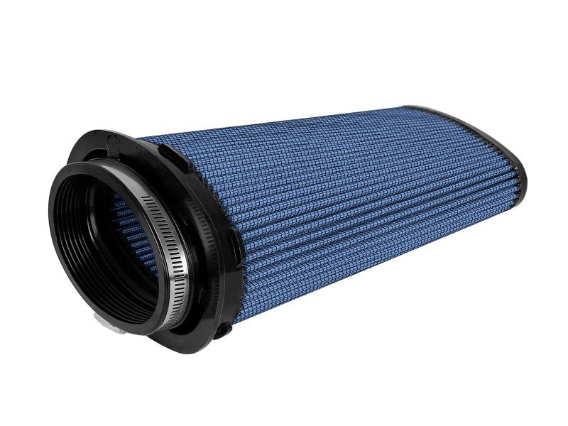 aFe Momentum Replac Air Filter w/Pro 5R Media (Pair) 5x2.25in F/6.25x3.75in B/5.25x2.25in T/11in H - My Store