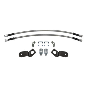 compare product Wilwood 13-18 RAM 1500 4WD Braided Stainless Steel Flexline Hose Kit