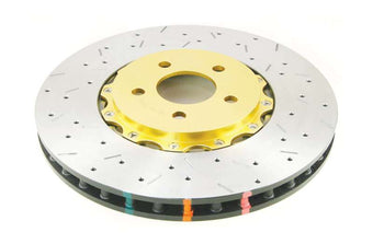 compare product DBA 05-10 Mustang GT V8 Shelby Edition Front Drilled & Slotted 5000 Series 2 Piece Rotor Assembled w