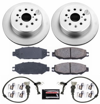 compare product Power Stop 95-00 Lexus LS400 Rear Z17 Evolution Geomet Coated Brake Kit