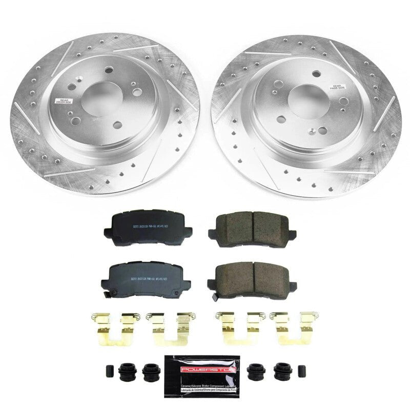 Power Stop 21 - 22 Honda Odyssey Rear Z23 Evolution Brake Kit - My Store