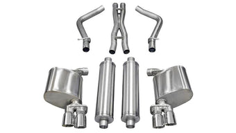 compare product Corsa 2011-2014 Dodge Charger R/T 5.7L V8 Polished Xtreme Cat-Back Exhaust