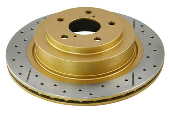 compare product DBA 06-07 WRX / 05-08 LGT Rear Drilled & Slotted Street Series Rotor