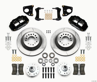 compare product Wilwood Narrow Superlite 6R Front Hub & 1PC Rtr Kit 12.88in 62-72 CDP B & E Body-Drum