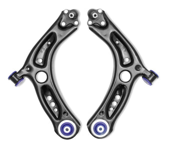 compare product SuperPro 2015 Audi A3 Quattro Premium Front Lower Control Arm Set w/ Bushings