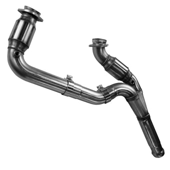compare product Kooks 14+ GM 1500 Series Truck 6.2L 3in x OEM Out GREEN Cat SS Y Pipe Kooks HDR Req