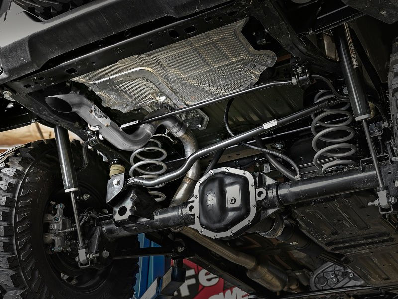 aFe MACH Force - Xp Axle - Back Exhaust System w/No Tip 18 - 20 Jeep Wrangler L4 - 2.0T / V6 - 3.6L - My Store