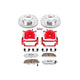 Power Stop 06 - 11 Honda Civic Front Z26 Street Warrior Brake Kit w/Calipers - My Store