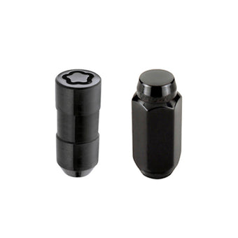 compare product McGard 6 Lug Hex Install Kit w/Locks (Cone Seat Nut) M14X2.0 / 13/16 Hex / 2.25in. Length - Black