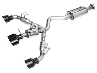 compare product AWE Tuning 2023+ Toyota GR Corolla Touring Edition Exhaust - Diamond Black Tips