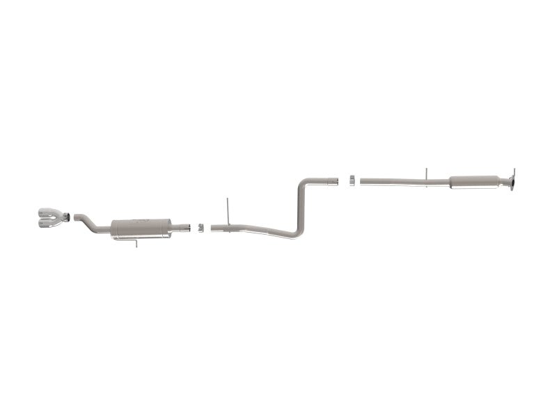 aFe Takeda Series 2 1/2in 304 SS Cat - Back 14 - 19 Ford Fiesta L4 - 1.6L w/Polished Tip - My Store