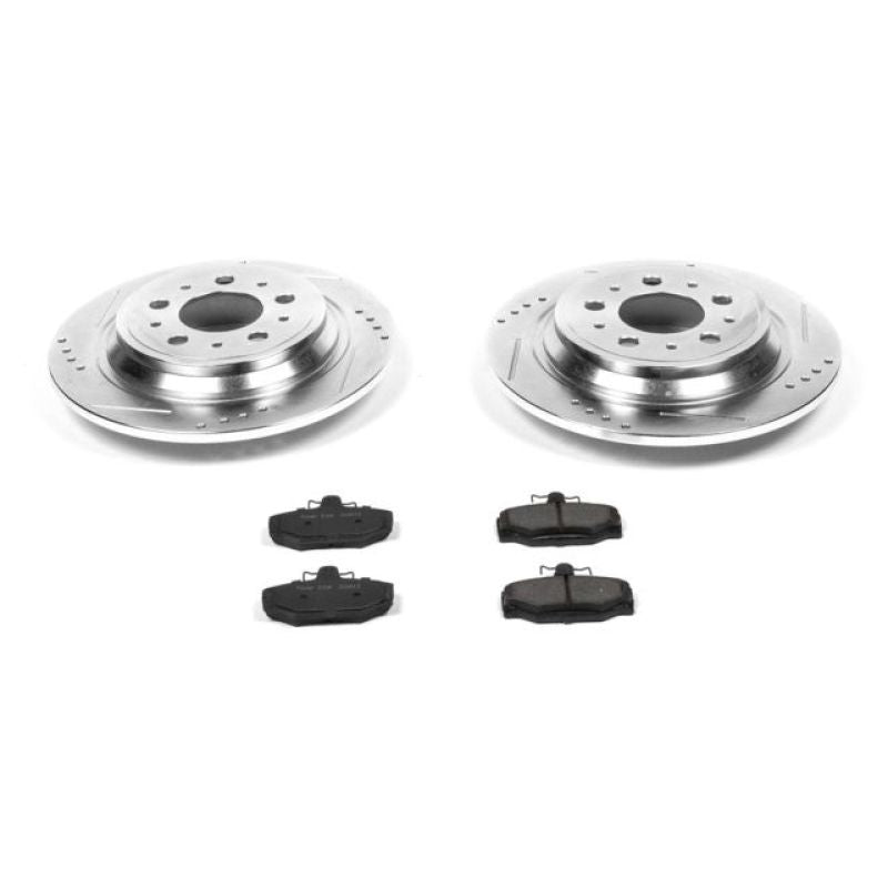 Power Stop 99 - 00 Volvo S70 Rear Z23 Evolution Sport Brake Kit - My Store