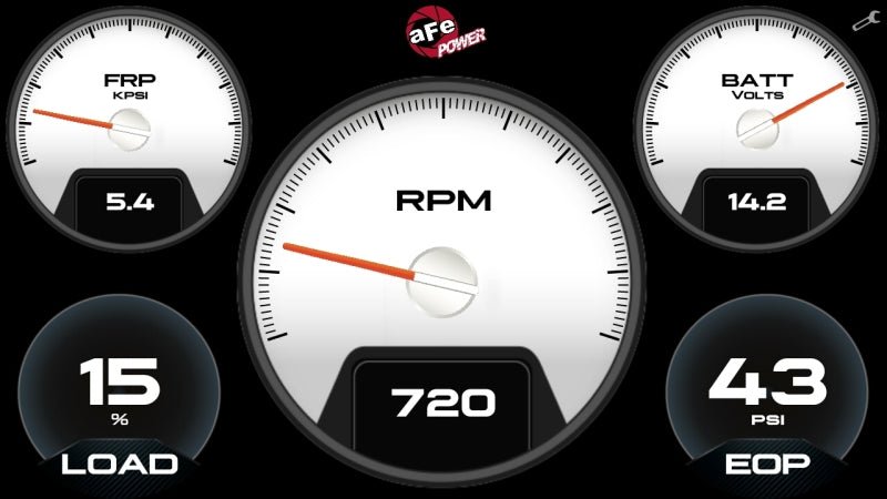 aFe AGD Advanced Gauge Display Digital 5.5in Monitor 08 - 18 Dodge/RAM/Ford/GM Diesel Trucks - My Store