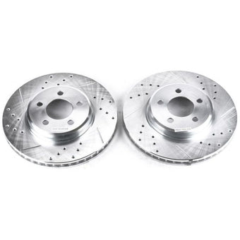 compare product Power Stop 05-19 Chrysler 300 Front Evolution Drilled & Slotted Rotors - Pair