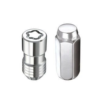 compare product McGard 5 Lug Hex Install Kit w/Locks (Cone Seat Nut) M12X1.75 / 13/16 Hex / 1.815in. L - Chrome