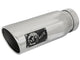 aFe MACH Force - Xp 304 SS Clamp - on Exhaust Tip Polished Left Side 4 IN Inlet x 5 IN Outlet x 12 IN L - My Store