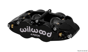 compare product Wilwood Caliper-Narrow Superlite 4R - Black 1.75/1.75in Pistons 1.25in Disc