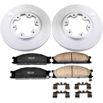 compare product Power Stop 86-94 Nissan D21 Front Z17 Evolution Geomet Coated Brake Kit