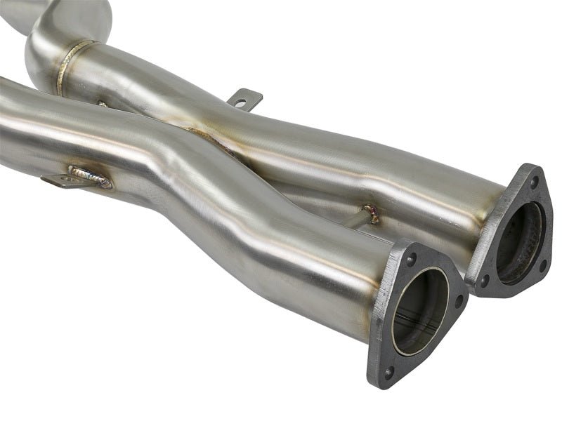 aFe MACH Force - Xp 2 - 1/2in 304 SS Cat - Back Exhaust w/Polished Tips 05 - 08 BMW Z4 M Coupe (E86) L6 3.2L - My Store