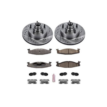 compare product Power Stop 94-01 Ford E-150 Front Z36 Truck & Tow Brake Kit