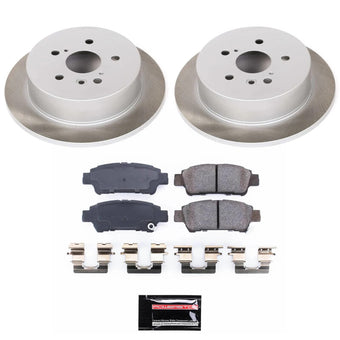 compare product Power Stop 04-10 Toyota Sienna Rear Semi-Coated Rotor Kit
