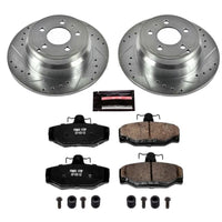 Power Stop 1997 Volvo 850 Rear Z23 Evolution Sport Brake Kit - My Store