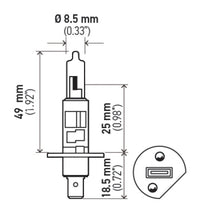 Hella Optilux H1 12V/55W XY Yellow Bulb - My Store