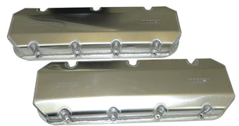 compare product Moroso Chevrolet Big Block (w/Symmetrical Port/Stock Heads) Valve Cover w/Steel Insert - Alum - Pair
