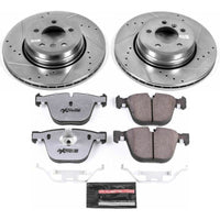 Power Stop 06 - 08 BMW 750i Rear Z26 Street Warrior Brake Kit - My Store