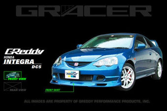 compare product GReddy 02-04 Acura RSX Urethane Front Lip Spoiler ** Must ask/call to order**