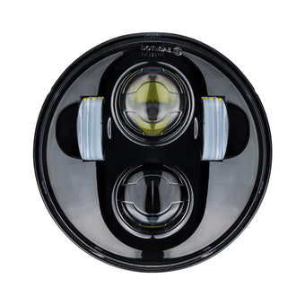 compare product Oracle 5.75in 40W Replacement LED Headlight - Black