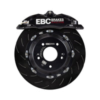 EBC Racing 12-19 BMW 3-Series (F30/F31/F34) Black Apollo-4 Calipers 330mm Rotors Front Big Brake Kit - My Store