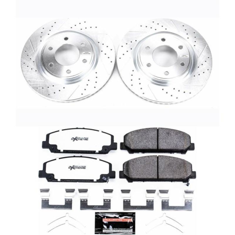Power Stop 12 - 15 Nissan Armada Front Z36 Truck & Tow Brake Kit - My Store